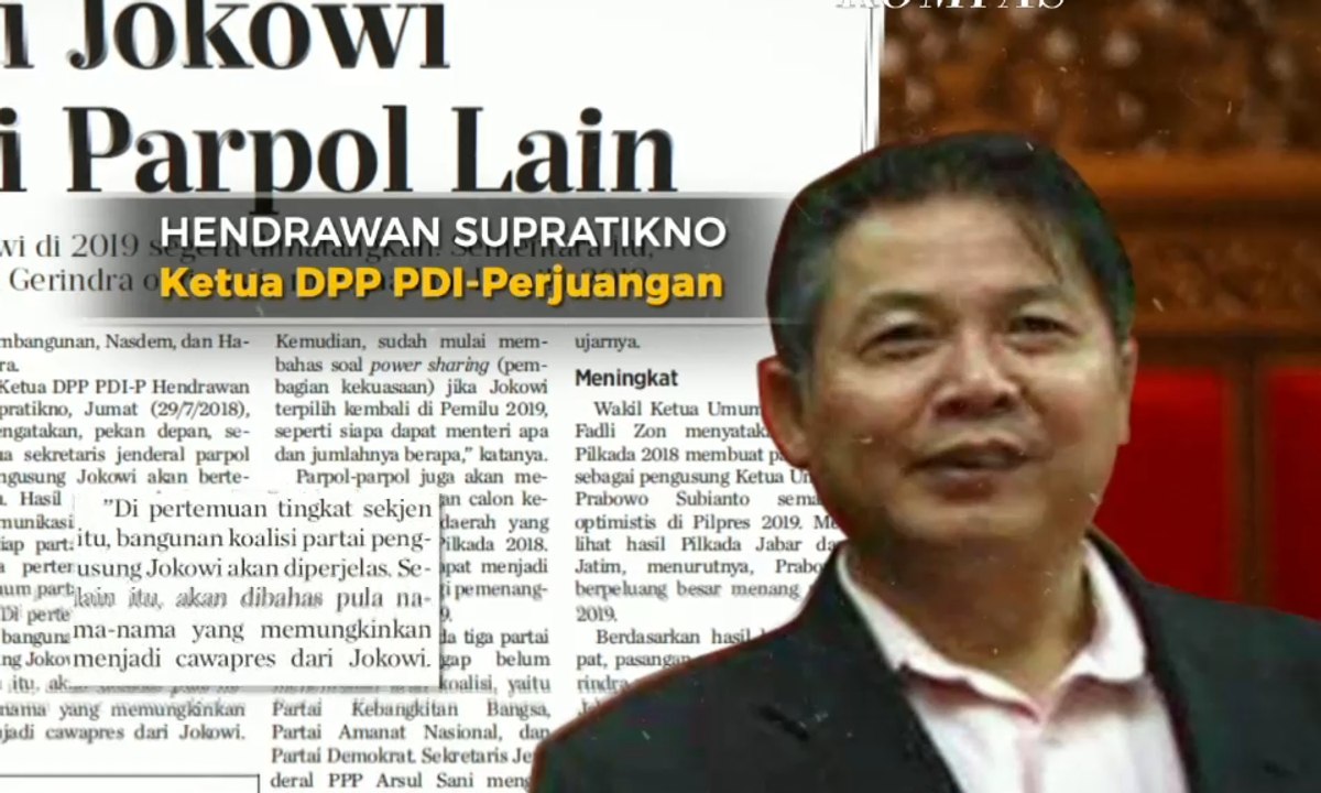 Mencari Pendamping Jokowi & Prabowo di Pilpres 2019