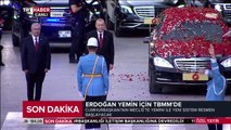 Cumhurbaşkanı Erdoğan Meclis'te resmi törenle karşılandı