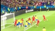 BRAZIL VS BELGIA 1-2 CUPLIKAN GOL PIALA DUNIA RUSIA 2018