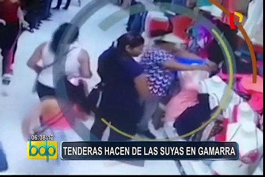 “Tenderas” hacen de las suyas en el Emporio Comercial de Gamarra