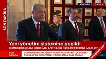 Cumhurbaşkanı Erdoğan Anıtkabir özel defterini imzaladı