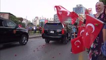 Cumhurbaşkanı Erdoğan, TBMM'ye gelişinde gül ve karanfillerle karşılandı - ANKARA