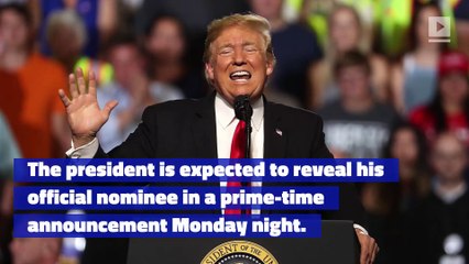 Trump Narrows Search for New Supreme Court Justice