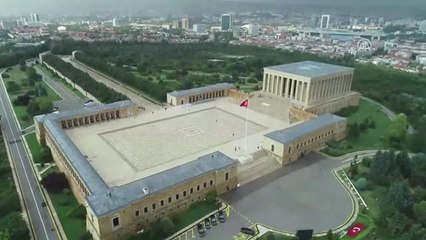 Cumhurbaşkanı Erdoğan, Anıtkabir'de (1)
