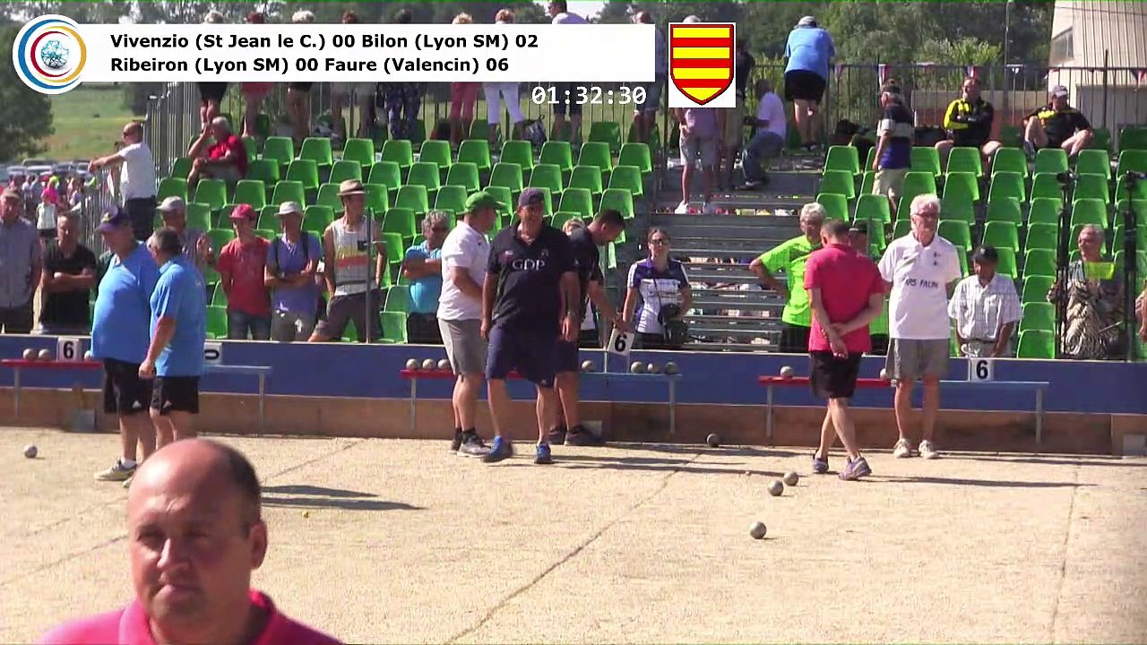 Secondes parties de poules M1, France Doubles, Chalamont  2018