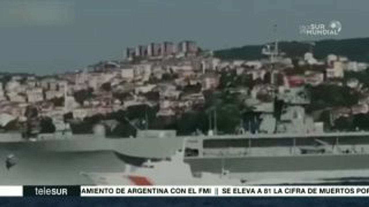 Barcos de guerra de EE.UU. realizarán ejercicios militares con Ucrania