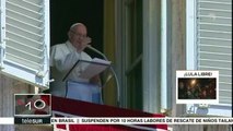 Papa Francisco envía mensaje de solidaridad a hinchas de Brasil