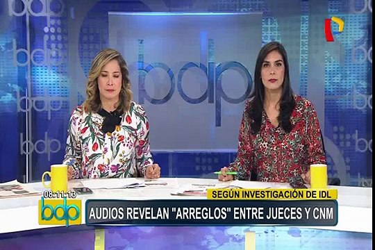 Audios revelan “arreglos” entre jueces y miembros del CNM, según IDL Reporteros