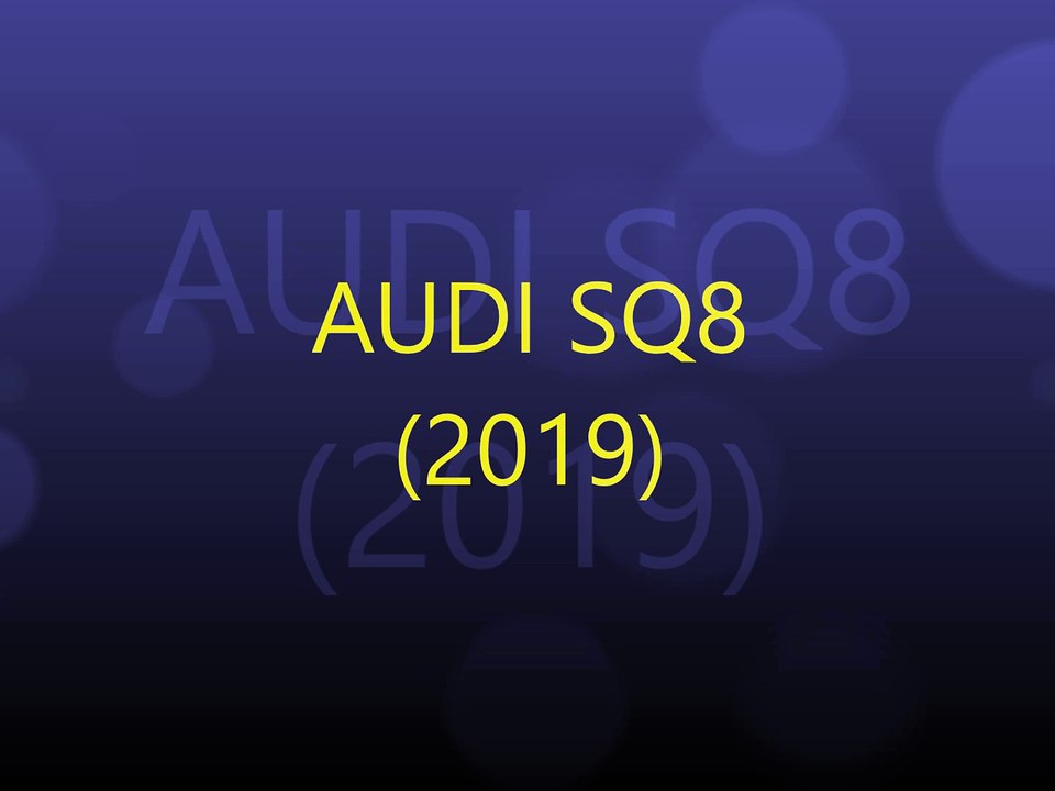 AUDI SQ8 (2019)