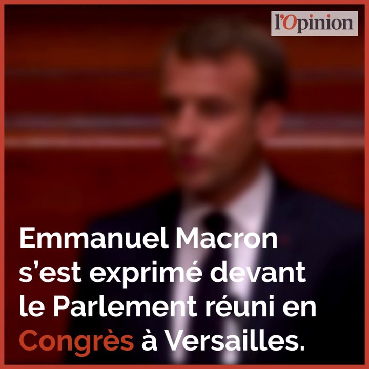 Versailles: Macron veut pouvoir répondre aux parlementaires lors des prochains Congrès