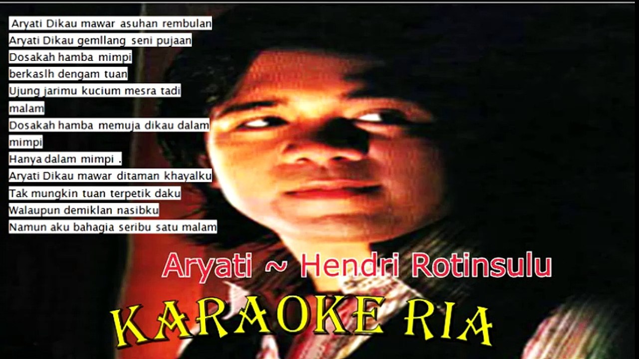 Aryati ~ Hendri Rotinsulu (Karaoke Populer)