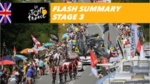 Flash Summary - Stage 3 - Tour de France 2018