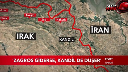 "Zagros Giderse, Kandilde Düşer"