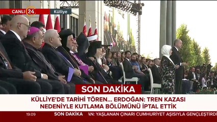 Külliye'de tarihi tören