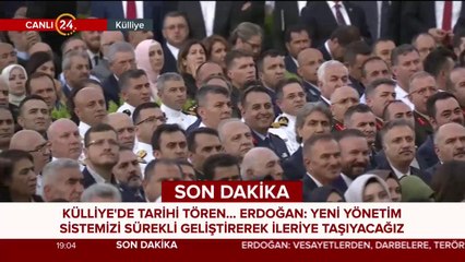 Külliye'de tarihi tören başladı