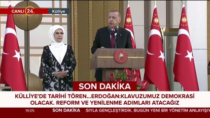 Külliye'de tarihi tören başladı