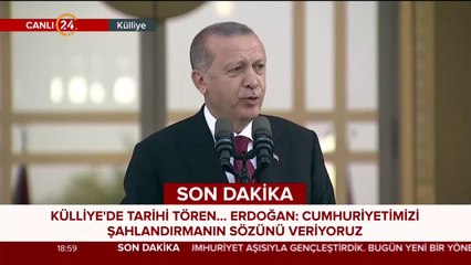 Külliye'de tarihi tören başladı