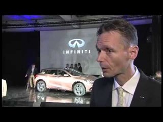 Frankfurt Motor Show 2015 - Infiniti Q30 - Roland Krueger - Infiniti President | AutoMotoTV