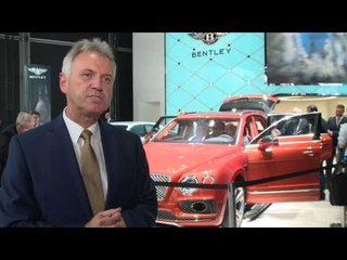 Interview Rolf Frech, Bentley,  IAA 2015 | AutoMotoTV