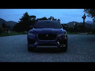 The all-new Jaguar F-PACE - Exterior Design in Caesium Blue | AutoMotoTV
