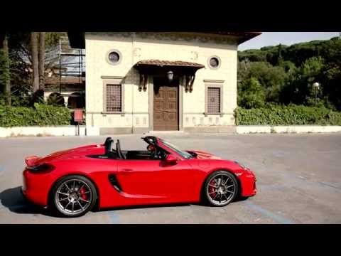 Porsche Boxster Spyder in Guards Red Design | AutoMotoTV