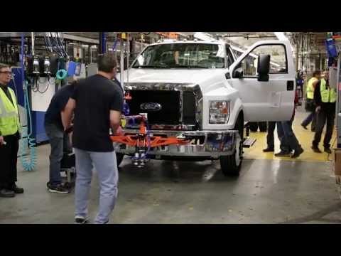 Ford F-650 and Ford F-750 Ohio Assembly Plant | AutoMotoTV