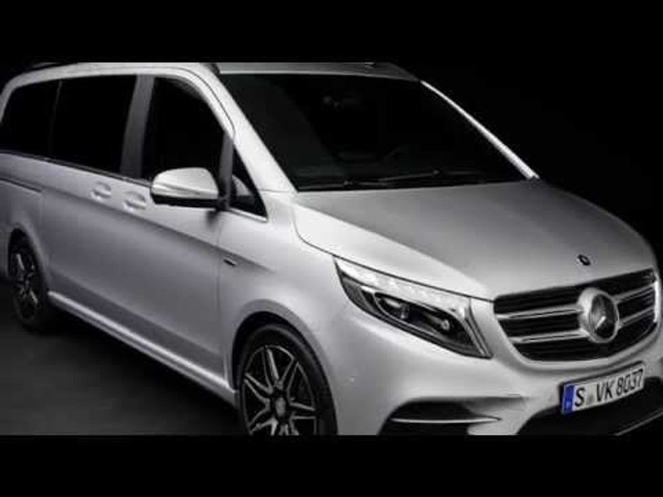 The new Mercedes-Benz V-Class AMG Line Exterior Design | AutoMotoTV