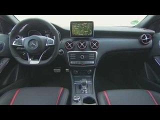 The new Mercedes-AMG A 45 4MATIC Cirrus White - Racetrack Interior Design | AutoMotoTV