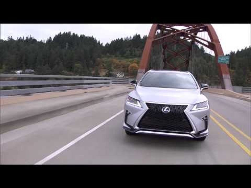 2016 Lexus RX 450h SPORT Driving Video | AutoMotoTV