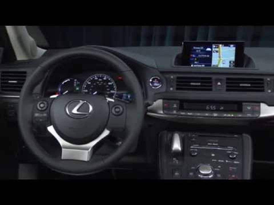 2016 Lexus CT 200h Interior Design Trailer | AutoMotoTV