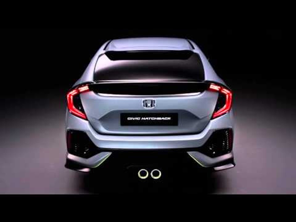 Honda Civic Hatchback Prototype Studio Film | AutoMotoTV