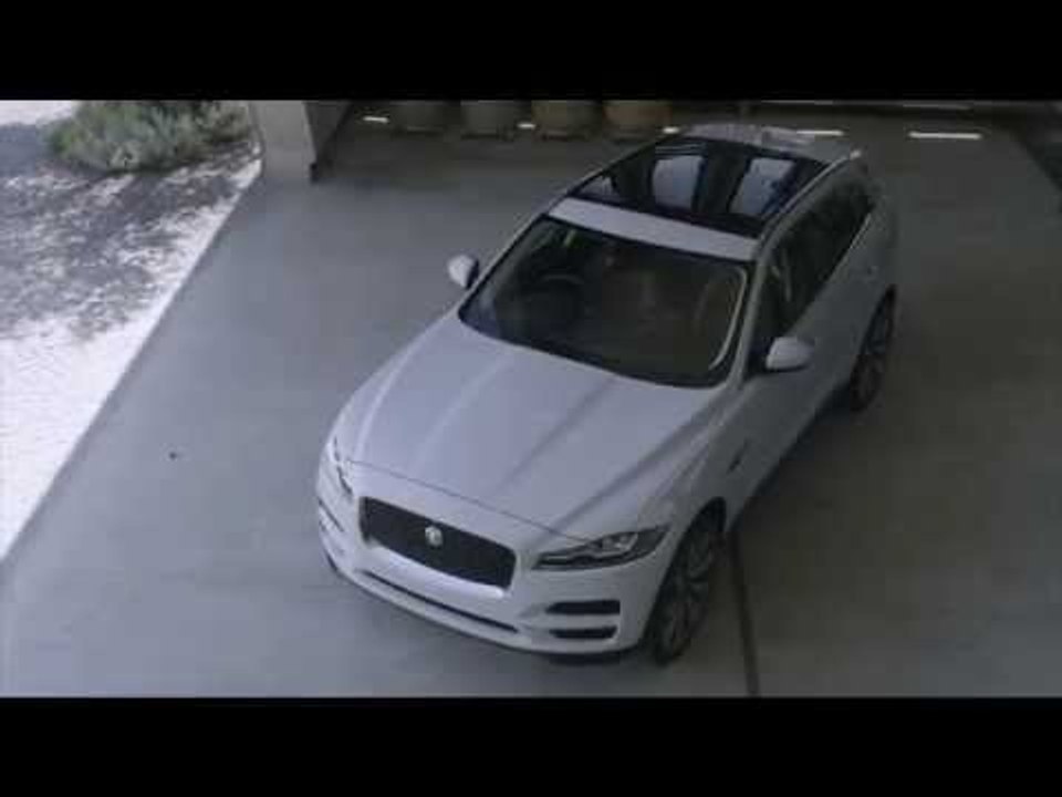 The all-new Jaguar F-PACE - Exterior Design in Glacier White | AutoMotoTV