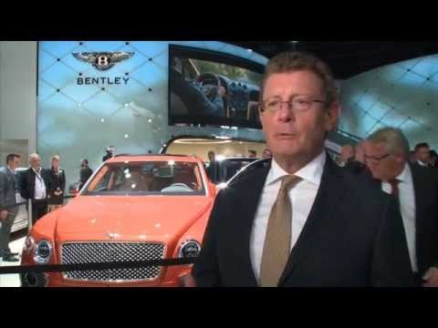 Interview Kevin Rose, Bentley, IAA 2015 | AutoMotoTV