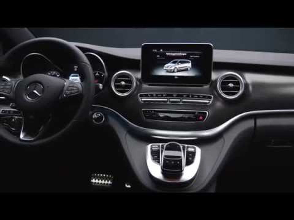The new Mercedes-Benz V-Class AMG Line Interior Design Trailer | AutoMotoTV