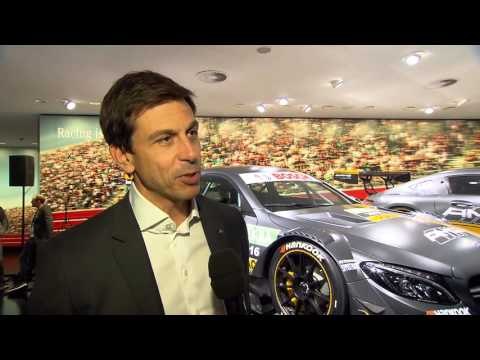 Unveiling at Mercedes-Benz - Interview Toto Wolff | AutoMotoTV
