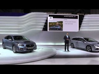 Subaru Press Conference at IAA 2015 | AutoMotoTV