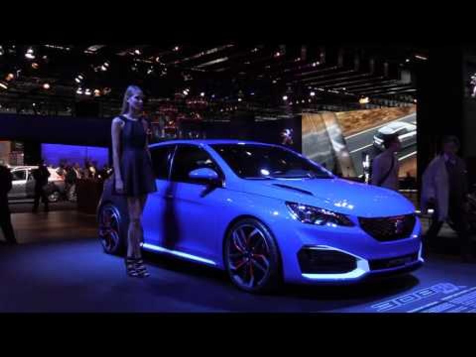 Peugeot 308 R HYbrid at IAA 2015 | AutoMotoTV