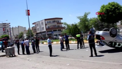 Adıyaman Kahta'da Kaza 3 Yaralı Hd