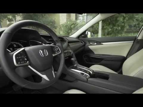 2016 Honda Civic Sedan Touring Interior Design | AutoMotoTV