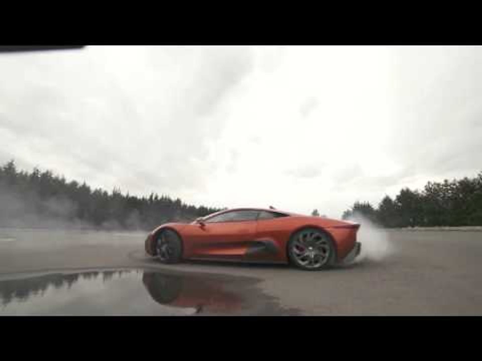 Felipe Massa Driving Demo Bond Villain’s Jaguar...