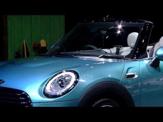 World Premiere MINI Convertible at the Tokyo Motor Show 2015 | AutoMotoTV