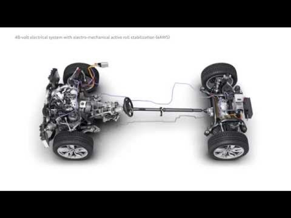 The 48-volt-electrical system with electro mechanical active roll stabilization | AutoMotoTV