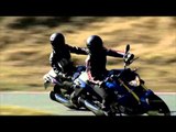 The all new BMW G 310 R Driving Video in Strato Blue and Pearl White | AutoMotoTV