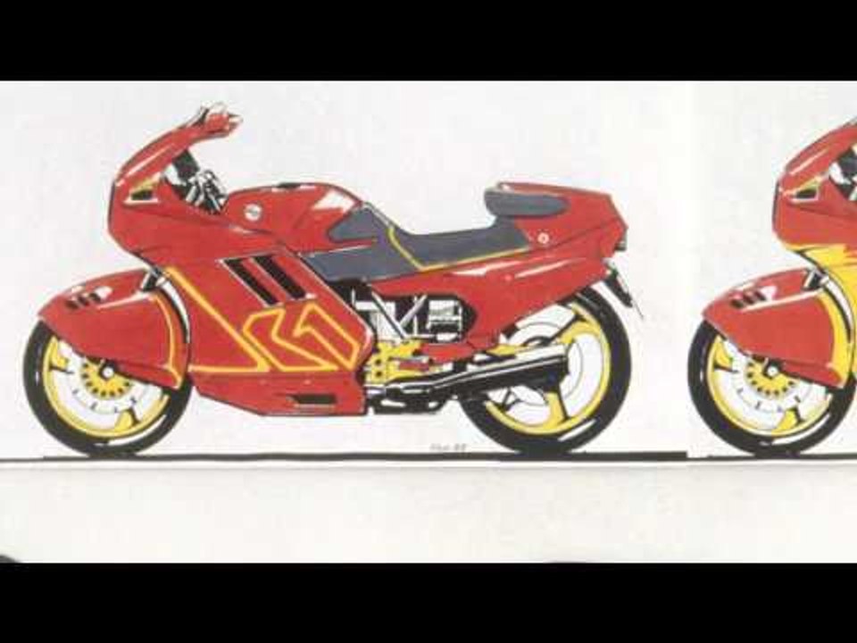 BMW Milestone 9 - BMW K1 Design Sketches | Auto...