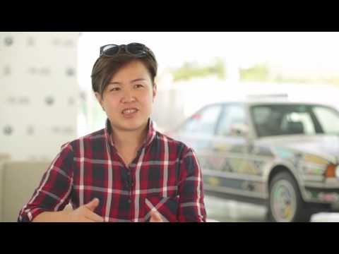 The new BMW Art Car artists - No.18 und 19. Interview Cao Fei | AutoMotoTV