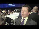 Land Rover Defender 2,000,000 Bonhams Auction - Interview Gerry McGovern | AutoMotoTV