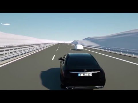 Mercedes-Benz Active Braking Assist - congestion emergency braking function | AutoMotoTV