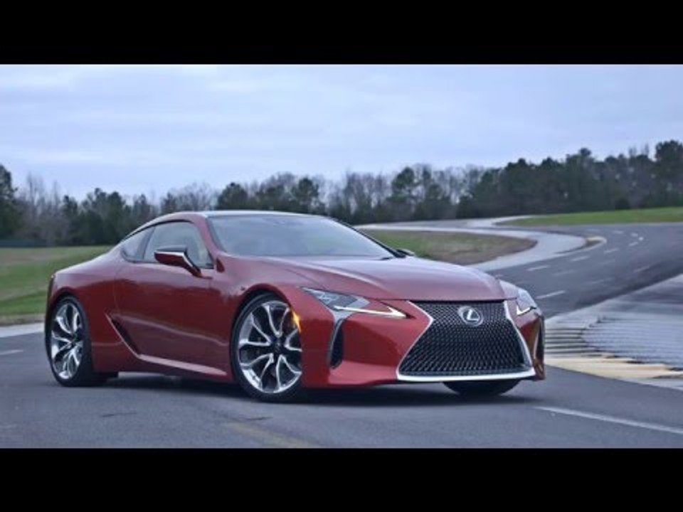 Lexus LC 500 Exterior Design | AutoMotoTV