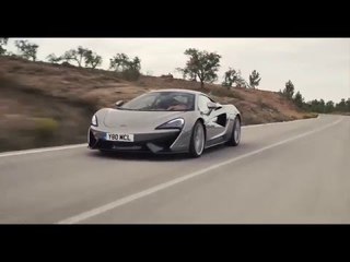 McLaren 570S Coupe - Blade Silver Driving Video | AutoMotoTV