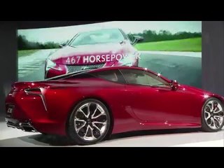 Lexus Introduces the LC 500 Luxury Coupe Press Conference at 2016 NAIAS | AutoMotoTV